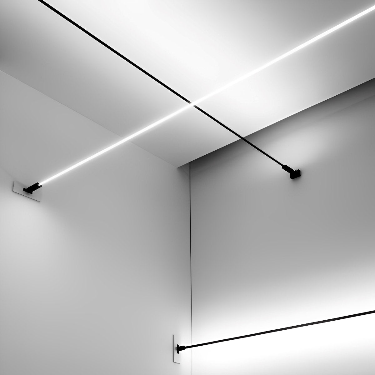 Modern Minimalist Rotatable Skyline Linear LED Strip Lights Tape Light ...