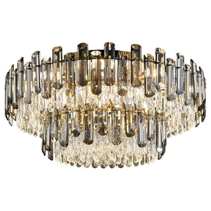 Modern Round Luxury Crystal Ceiling Lights - Flyachilles