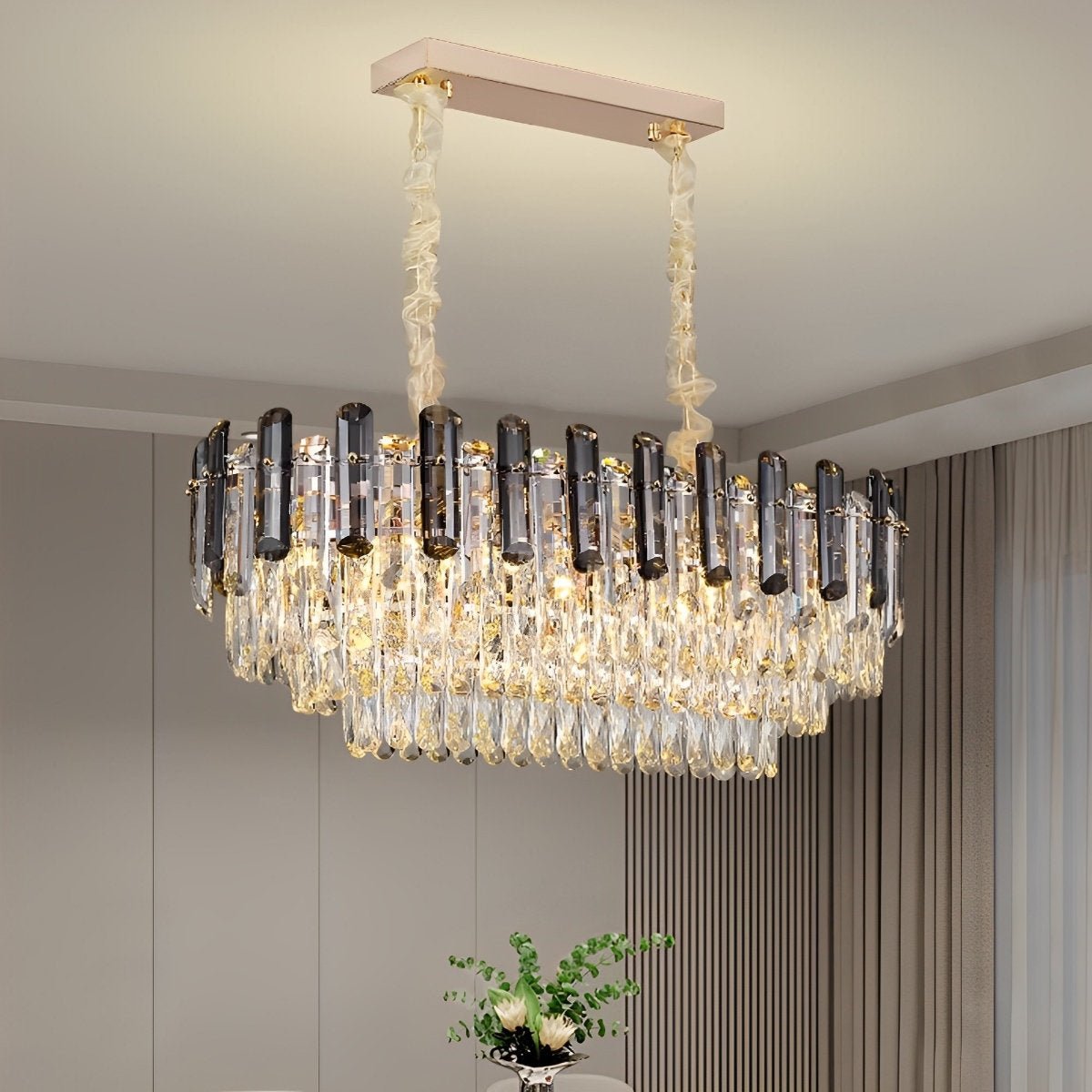 Modern Round Luxury Crystal Ceiling Lights - Flyachilles