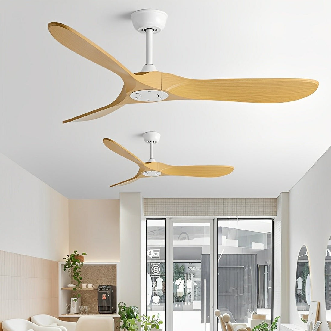 Modern Scandinavian Minimalist DC Motor Reverse Ceiling Fan - Flyachilles