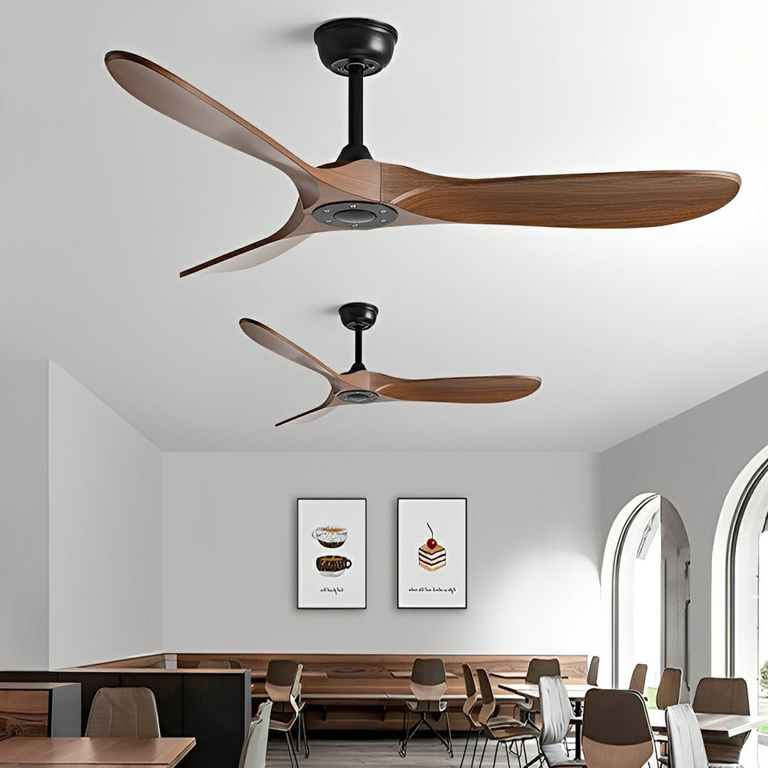 Modern Scandinavian Minimalist DC Motor Reverse Ceiling Fan - Flyachilles