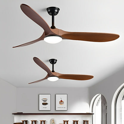 Modern Scandinavian Minimalist DC Motor Reverse Ceiling Fan Light - Flyachilles