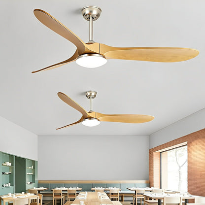 Modern Scandinavian Minimalist DC Motor Reverse Ceiling Fan Light - Flyachilles