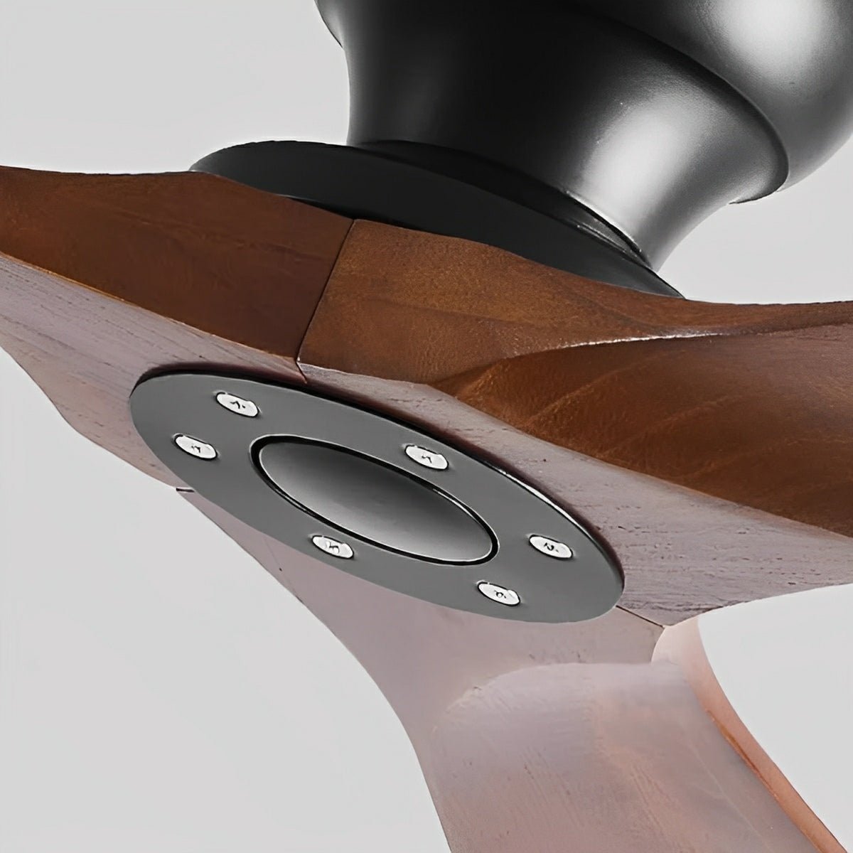 Modern Scandinavian Wood DC Motor Reverse Ceiling Fan - Flyachilles