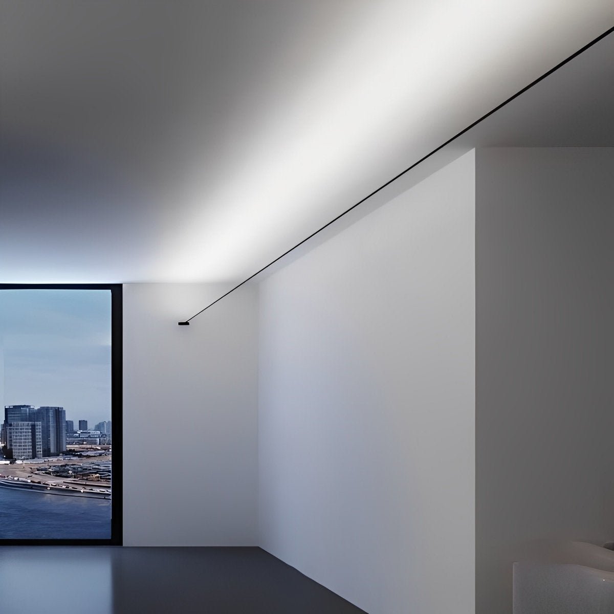 Modern Sky line Rotatable Intelligent Dimming COB LED Strip Lights Linear Light - Flyachilles