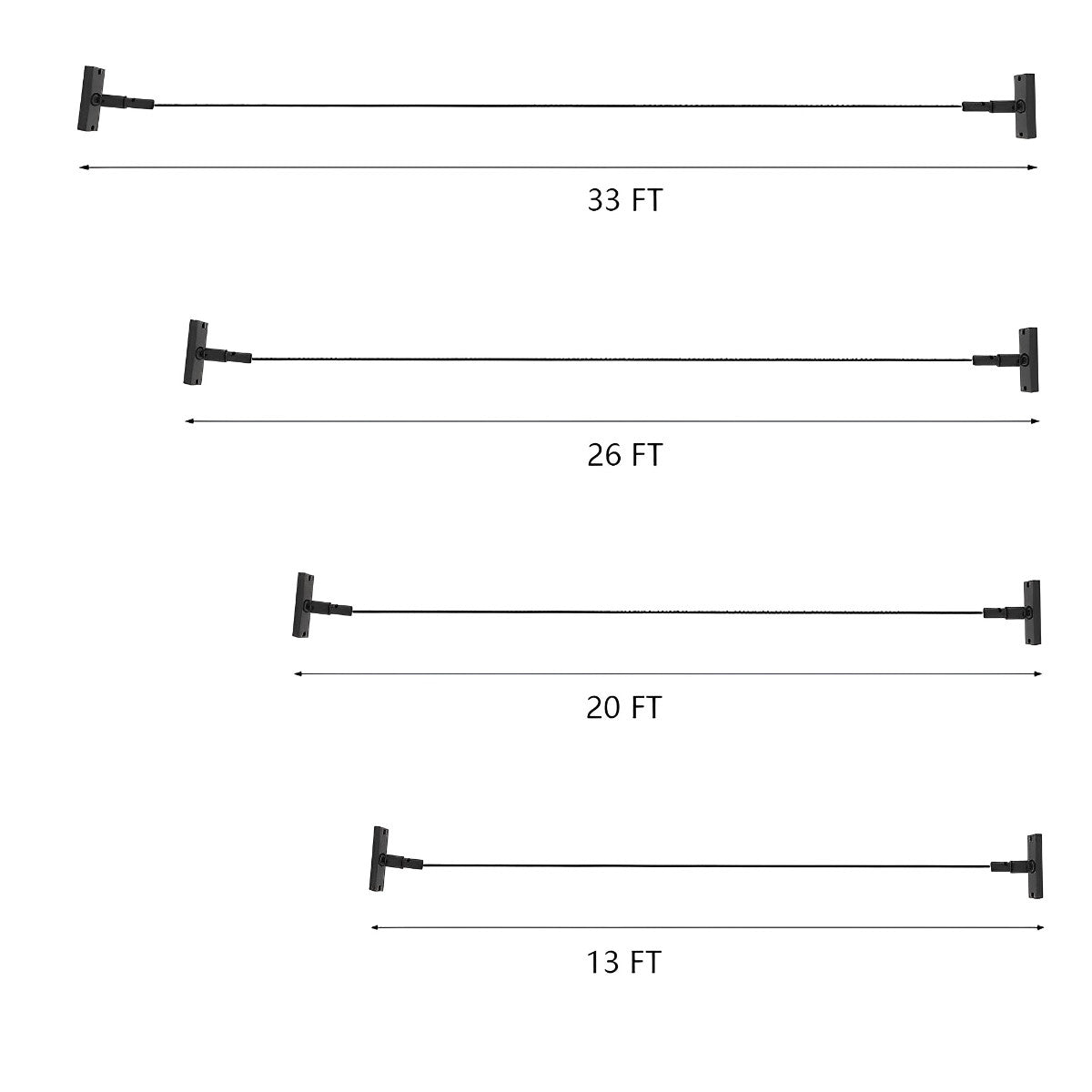 Modern Sky line Rotatable Intelligent Dimming COB LED Strip Lights Linear Light - Flyachilles