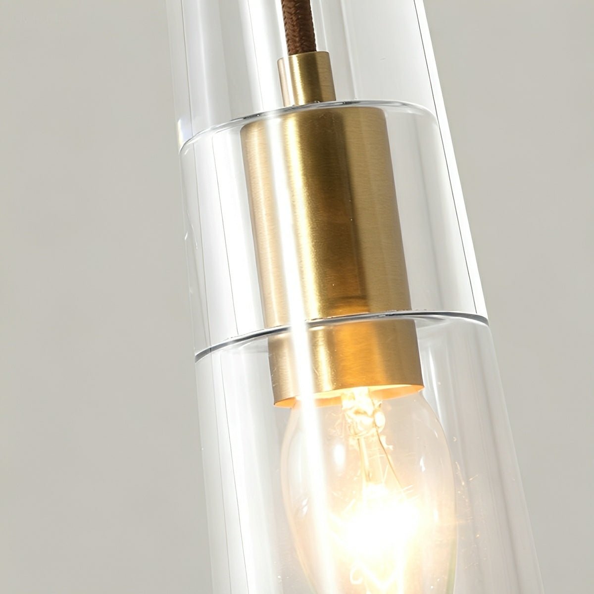 Modern Slim Conical Crystal LED Wall Sconce - Flyachilles