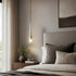 Modern Slim Conical Crystal Pendant Light - Flyachilles