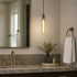 Modern Slim Cylindrical Crystal LED Pendant Light - Flyachilles