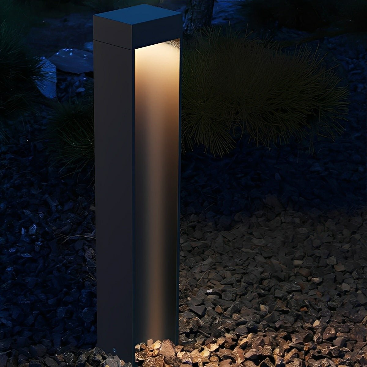 Modern Slim Rectangular LED Outdoor Pathway Lights - Flyachilles