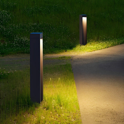 Modern Slim Rectangular LED Outdoor Pathway Lights - Flyachilles