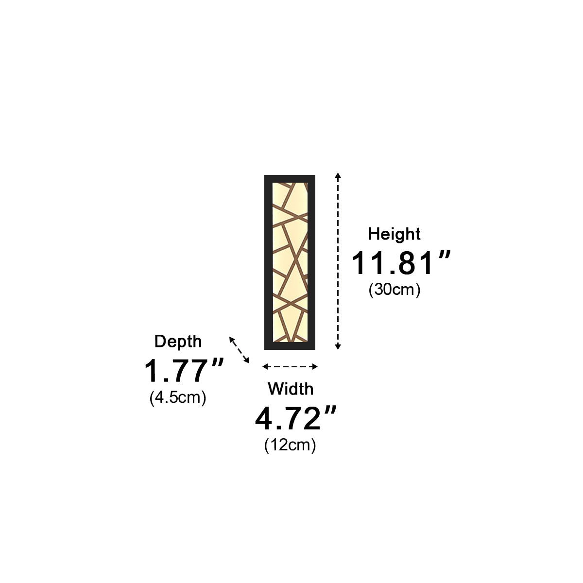 Modern Slim Waterproof Long Strip LED Outdoor Wall Lights - Flyachilles