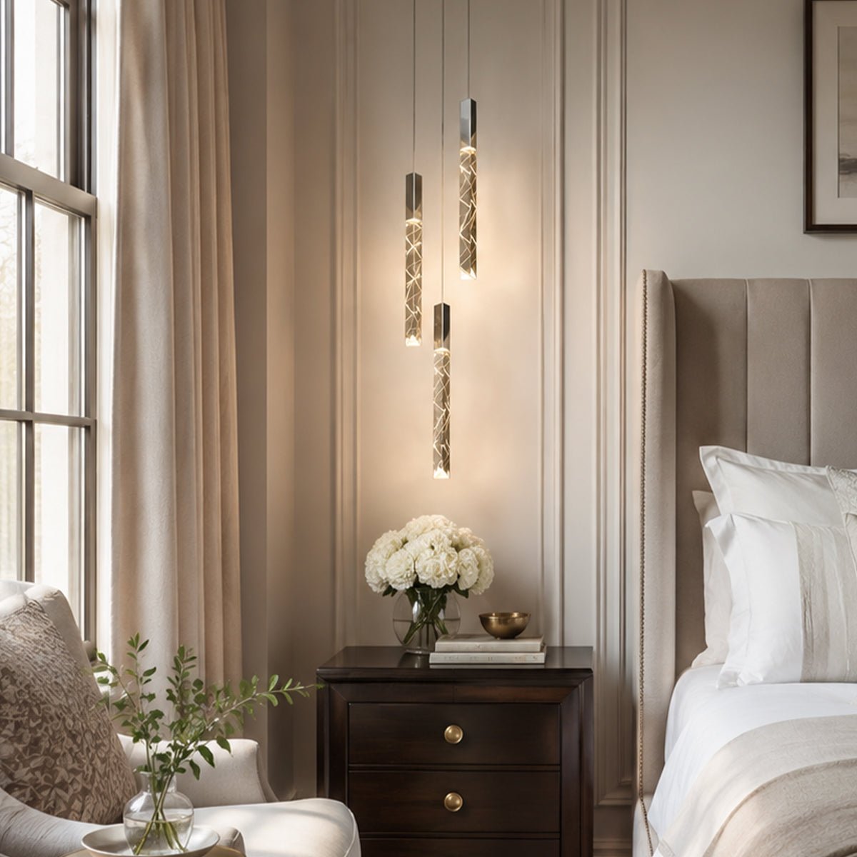 Modern Spiral LED Minimalist Helix Chandelier - Flyachilles