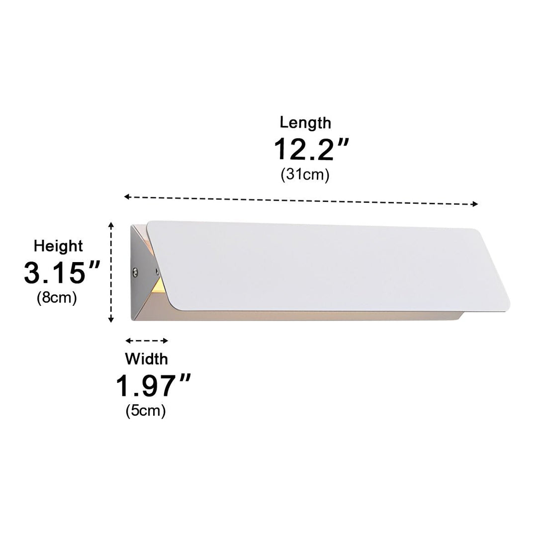 Modern Strip Up and Down LED Wall Sconces - Flyachilles