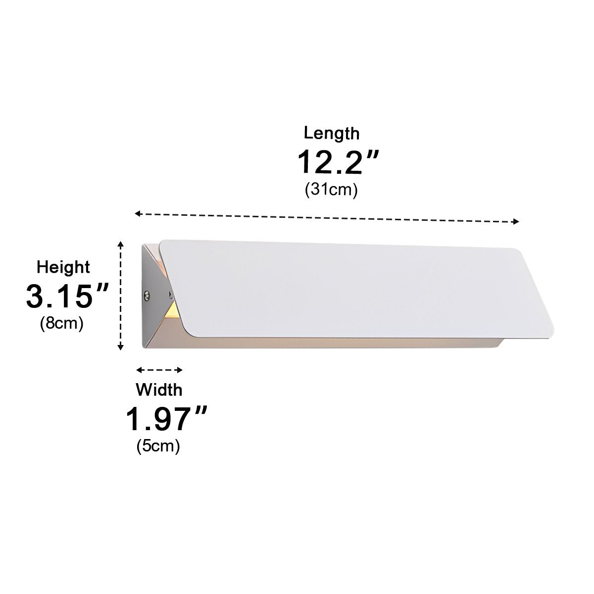 Modern Strip Up and Down LED Wall Sconces - Flyachilles