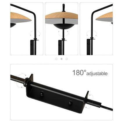 Modern Swing Arm Umbrella Wall Sconces Lamp - Flyachilles