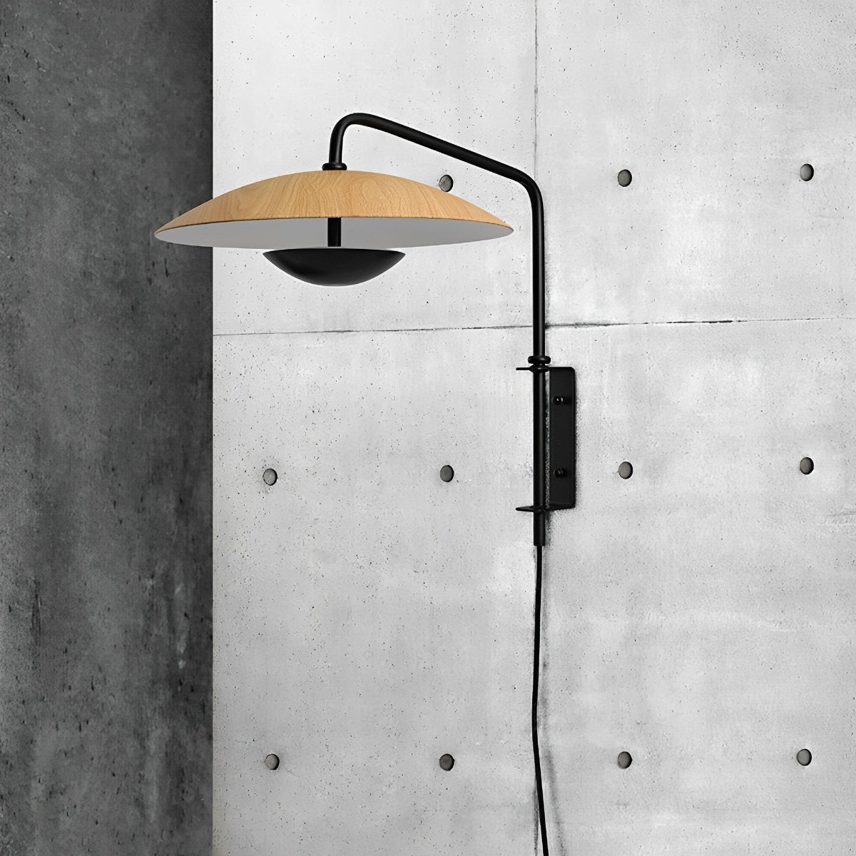 Modern Swing Arm Umbrella Wall Sconces Lamp - Flyachilles