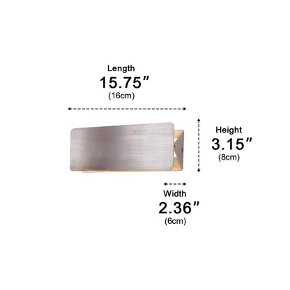 Modern Touch Strip Up and Down LED Wall Sconces - Flyachilles