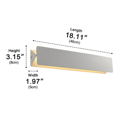 Modern Touch Strip Up and Down LED Wall Sconces - Flyachilles