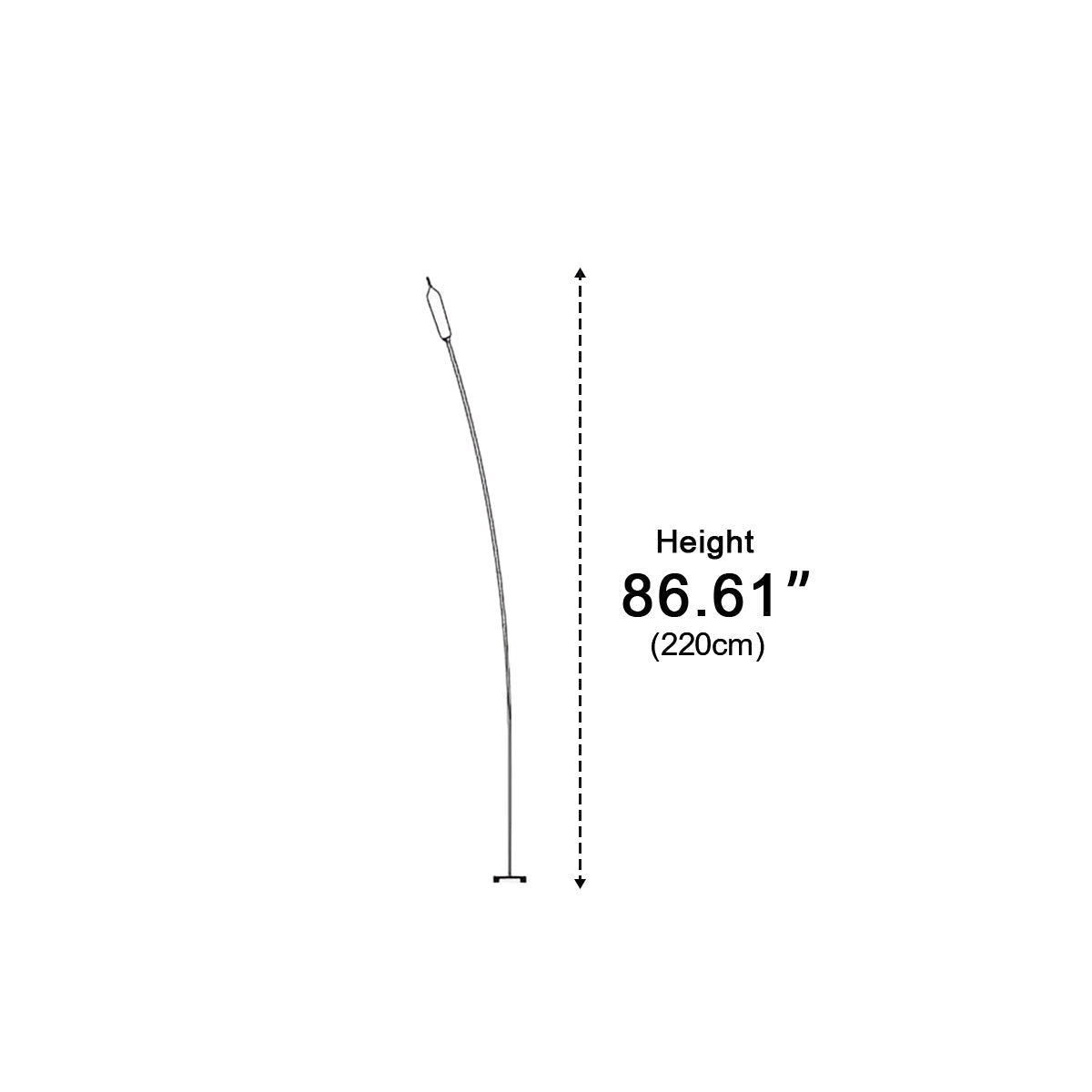 Modern Waterproof Cattail - Shaped LED Outdoor Landscape Pathway Lights - Flyachilles