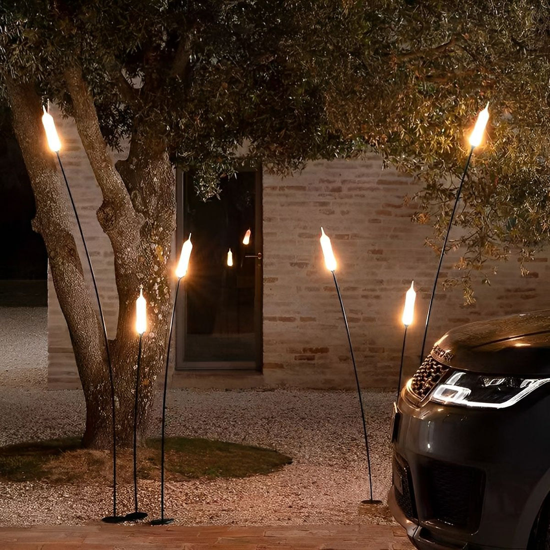 Modern Waterproof Cattail - Shaped LED Outdoor Landscape Pathway Lights - Flyachilles