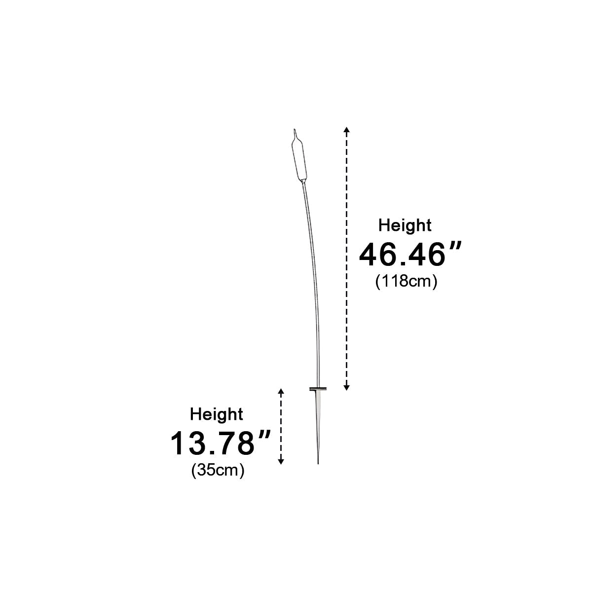 Modern Waterproof Cattail - Shaped LED Outdoor Landscape Pathway Lights - Flyachilles