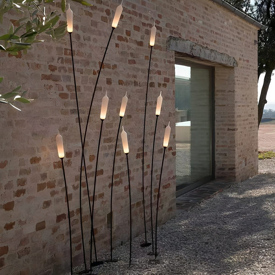 Modern Waterproof Cattail - Shaped LED Outdoor Landscape Pathway Lights - Flyachilles