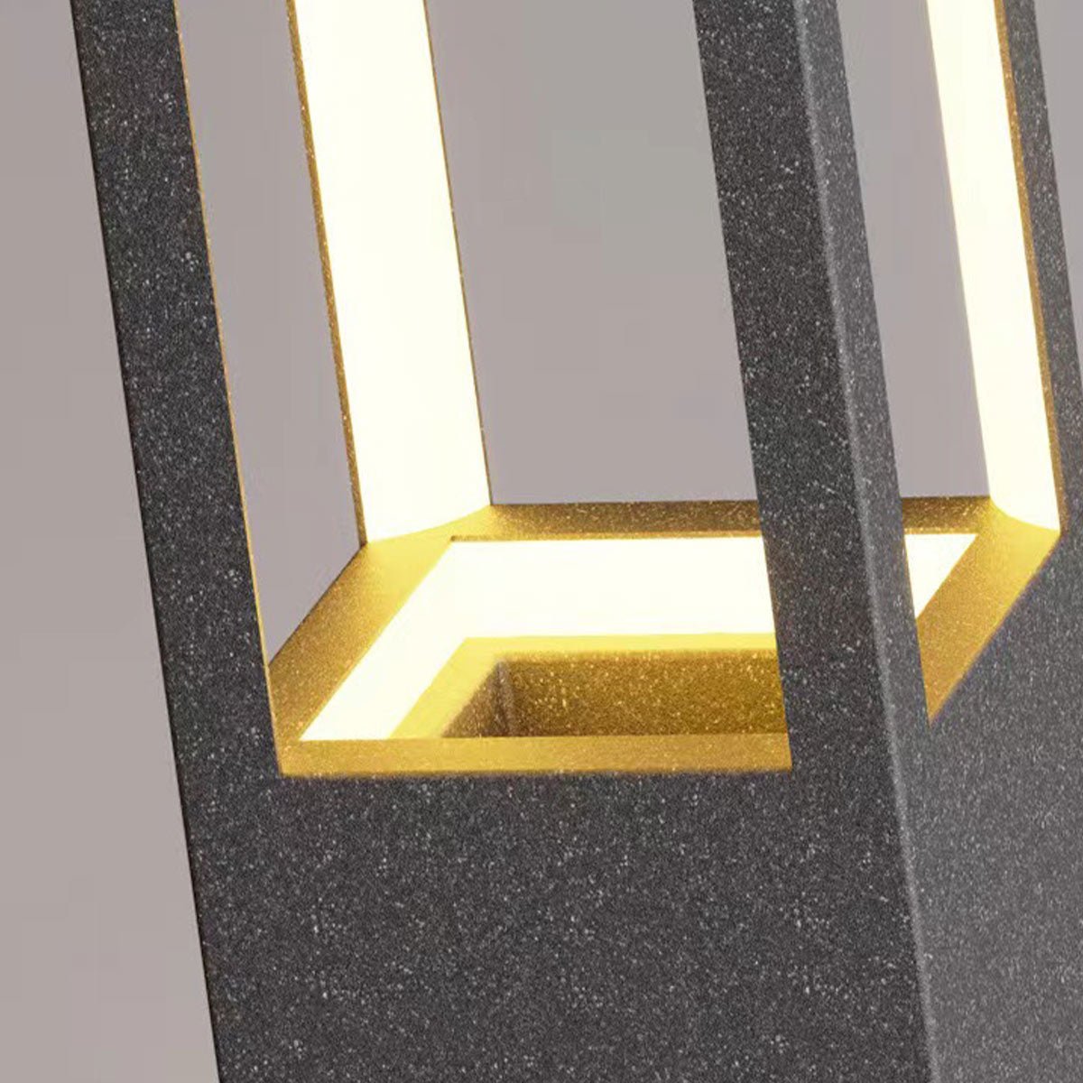 Modern Waterproof Hollow Flower Pot Outdoor LED Lawn Pillar Lights - Flyachilles