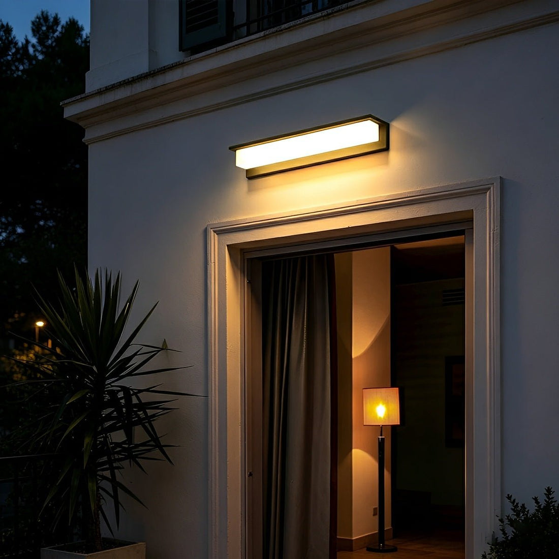 Modern Waterproof LED Long Strip Outdoor Porch Light - Flyachilles