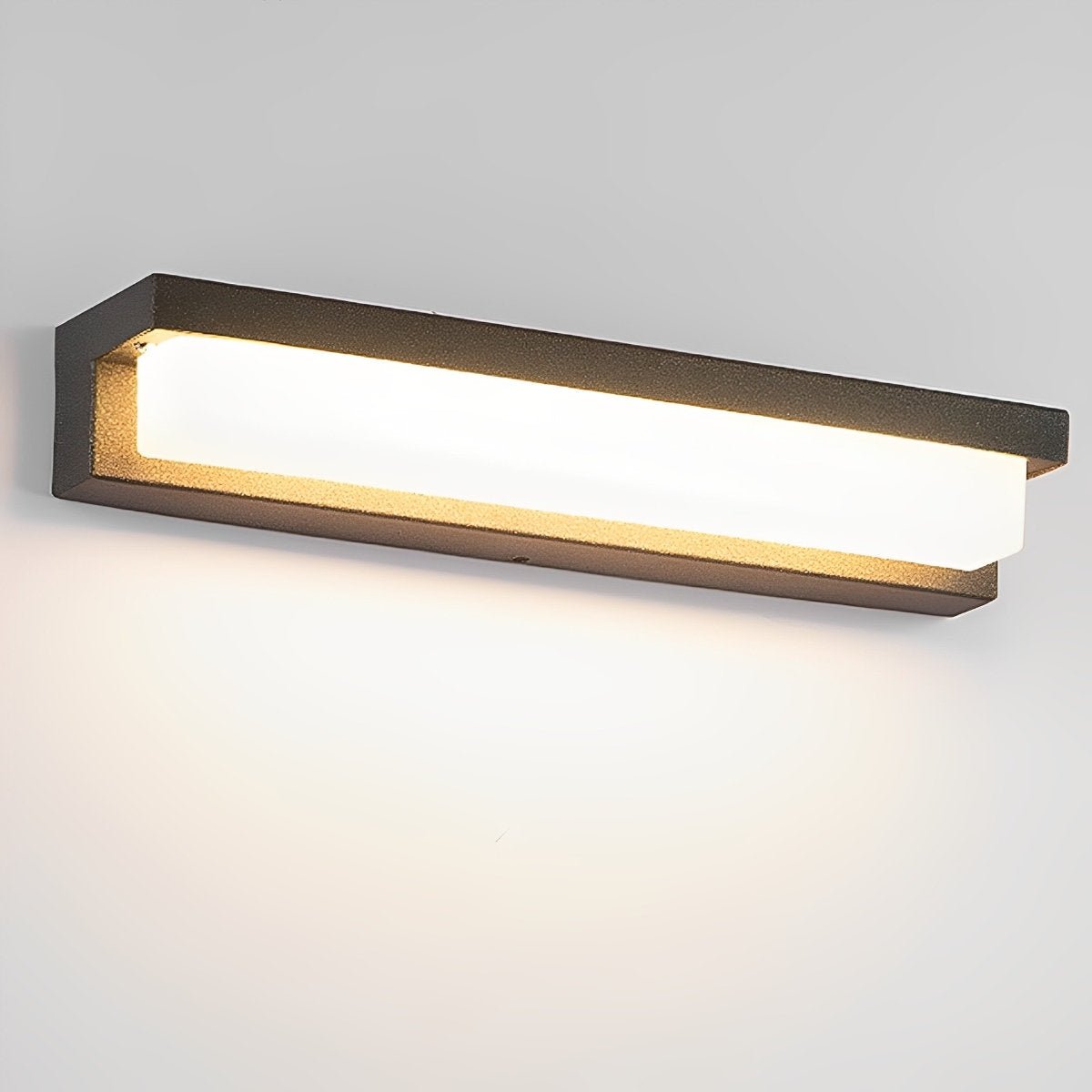 Modern Waterproof LED Outdoor Long Strip Wall Fixture Lamp Solar Wall Sconce Lighting - Flyachilles