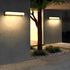 Modern Waterproof LED Outdoor Long Strip Wall Fixture Lamp Solar Wall Sconce Lighting - Flyachilles