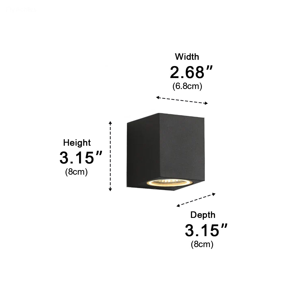 Modern Waterproof LED Outdoor Wall Washer Light - Flyachilles