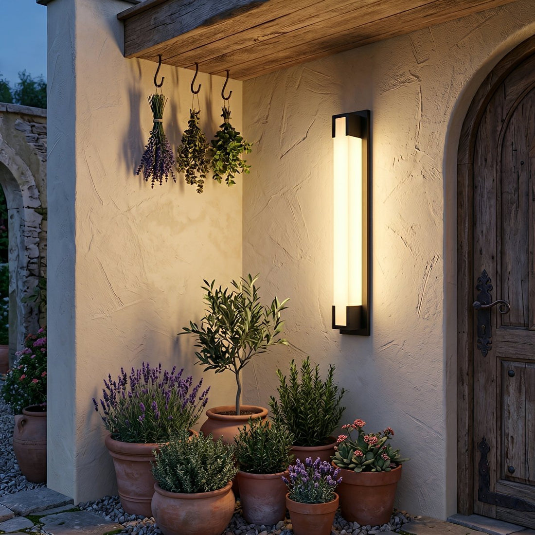 Modern Waterproof Linear Strip LED Outdoor Wall Lights - Flyachilles