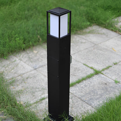 Modern Waterproof Outdoor LED Landscape Path Lights with Socket Charging Station - Flyachilles