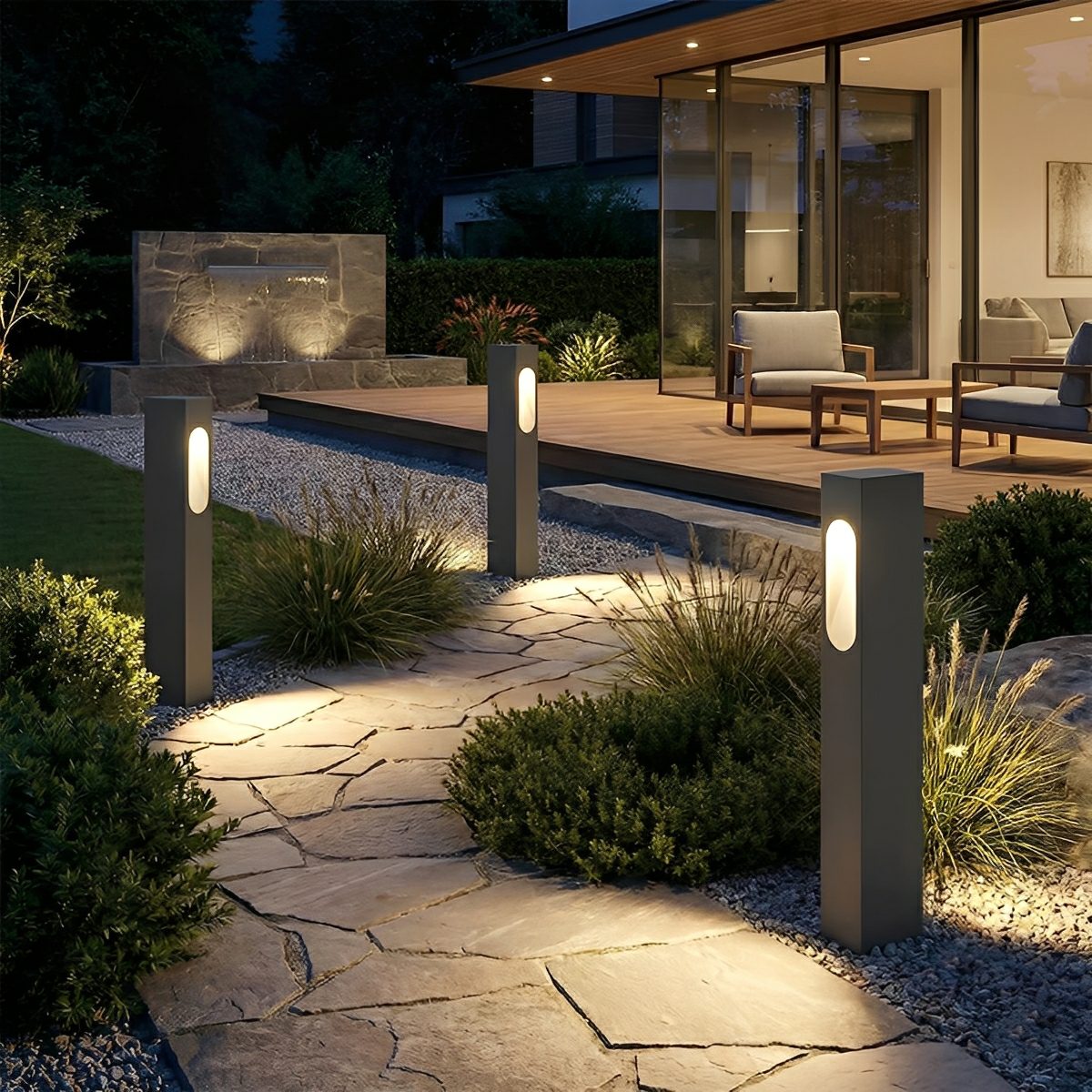 Modern Waterproof Rectangular COB Outdoor Lawn Landscape Lighting - Flyachilles