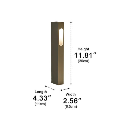 Modern Waterproof Rectangular COB Outdoor Lawn Landscape Lighting - Flyachilles