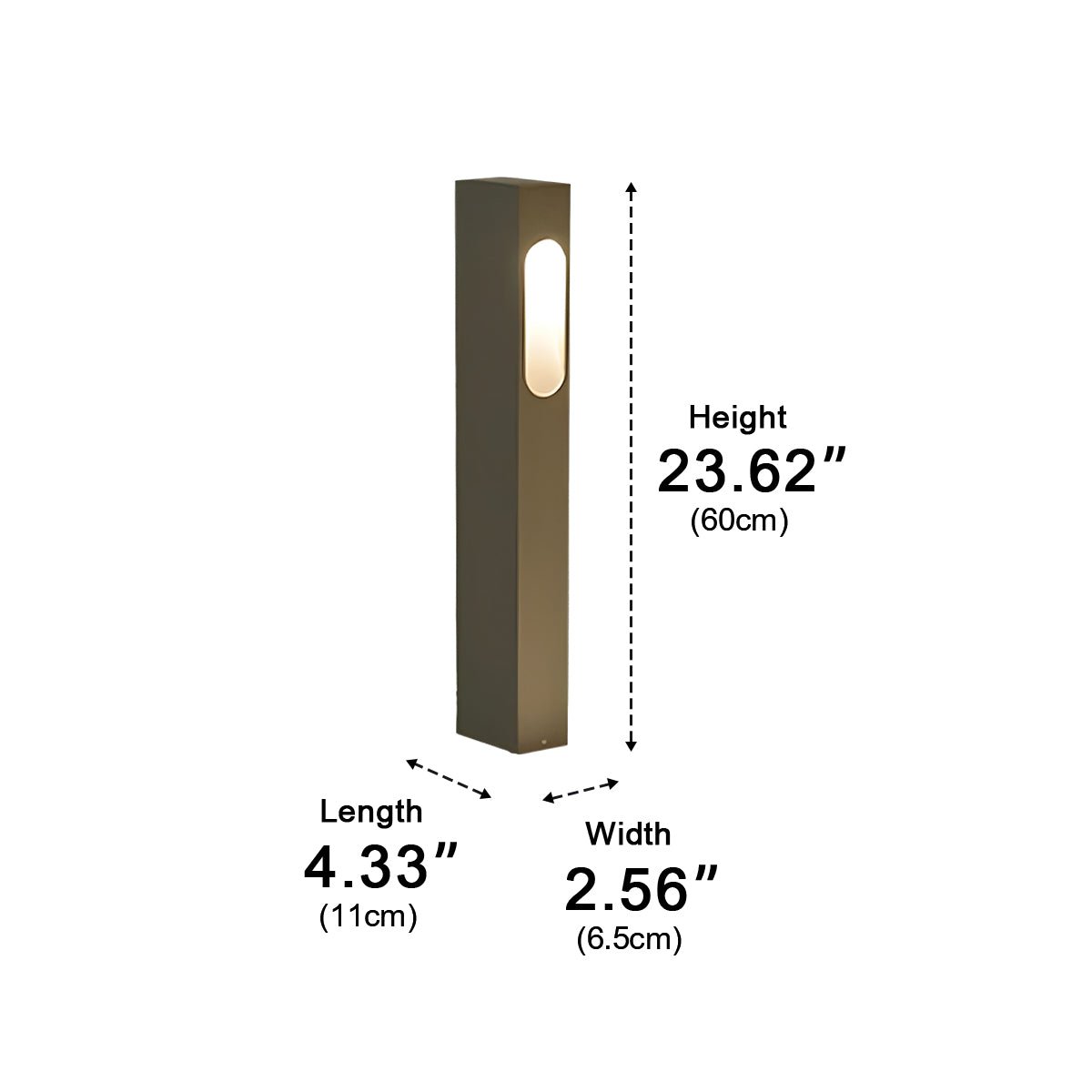 Modern Waterproof Rectangular COB Outdoor Lawn Landscape Lighting - Flyachilles