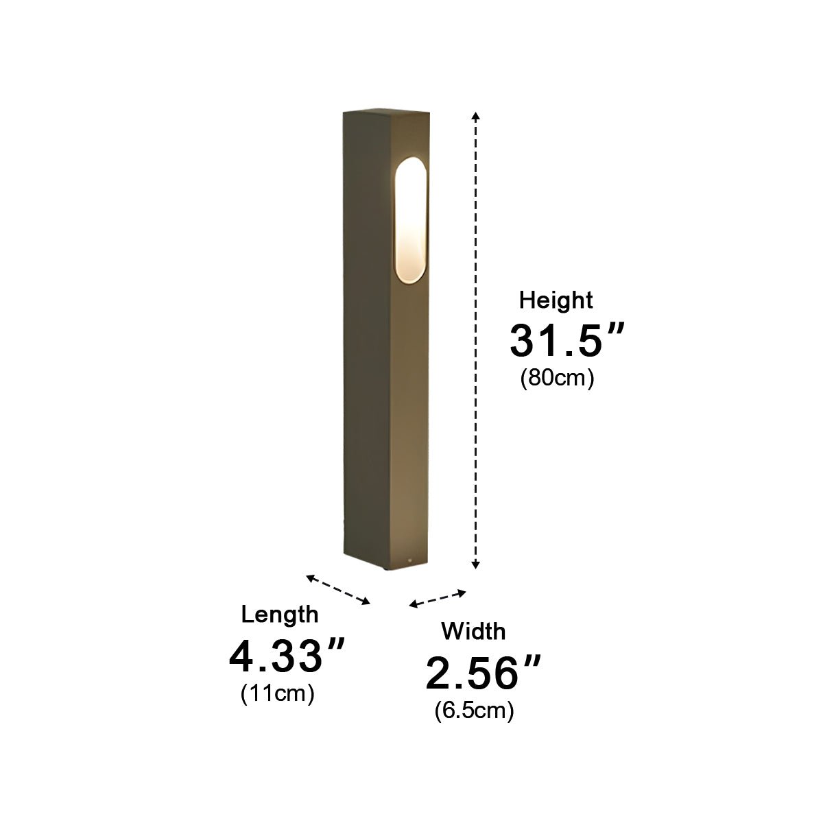 Modern Waterproof Rectangular COB Outdoor Lawn Landscape Lighting - Flyachilles