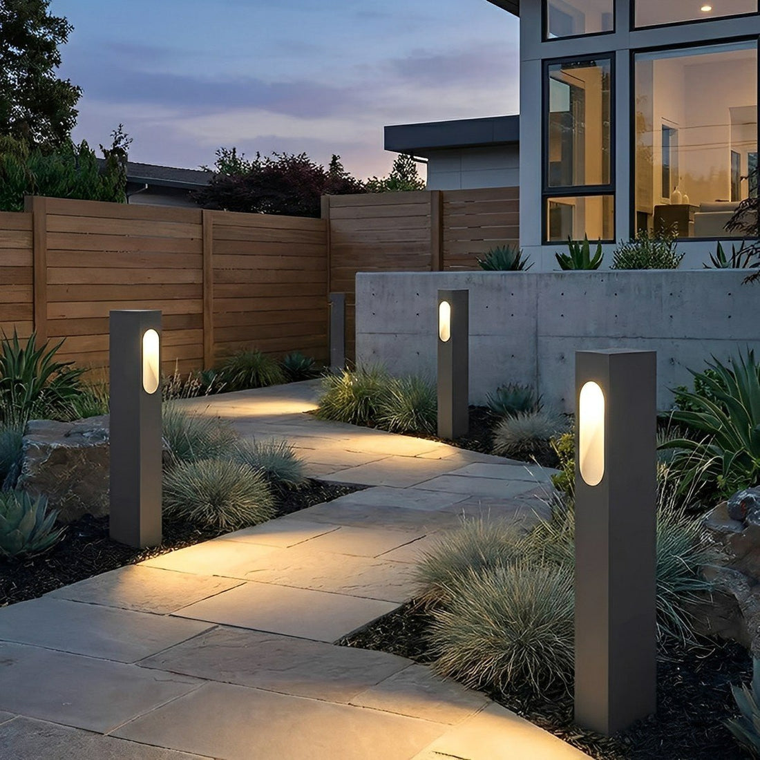 Modern Waterproof Rectangular COB Outdoor Lawn Landscape Lighting - Flyachilles