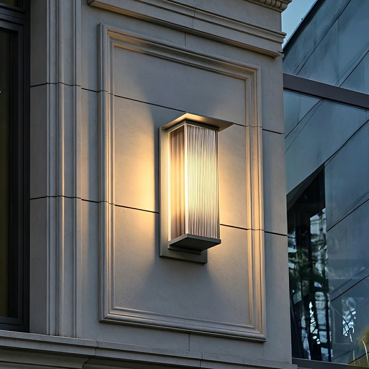 Modern Waterproof Rectangular LED Outdoor Wall Sconces Porch Light - Flyachilles