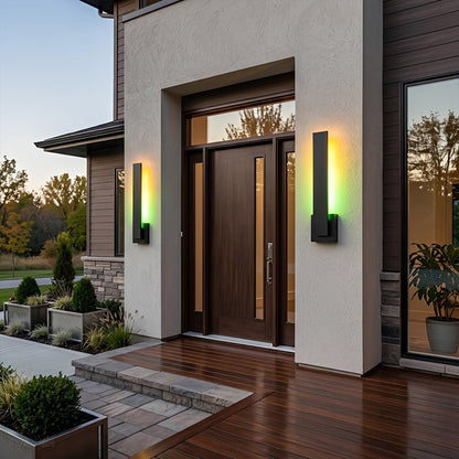 Modern Waterproof RGB LED Outdoor Wall Light Smart Dimmable - Flyachilles