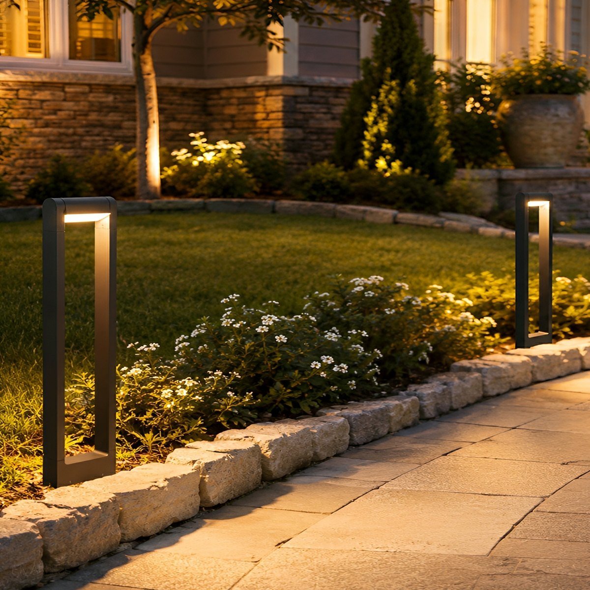Modern Waterproof Rotatable LED Outdoor Pathway Light - Flyachilles