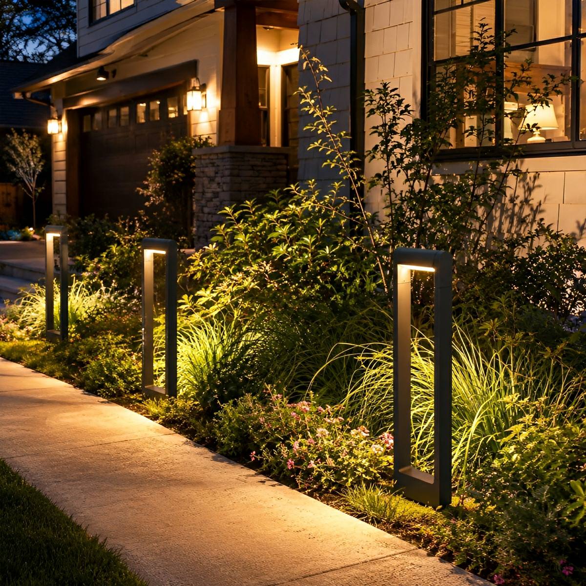 Modern Waterproof Rotatable LED Outdoor Pathway Light - Flyachilles