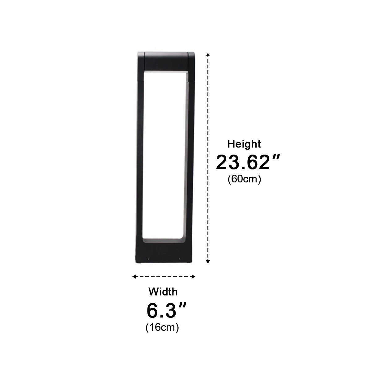 Modern Waterproof Rotatable LED Outdoor Pathway Light - Flyachilles