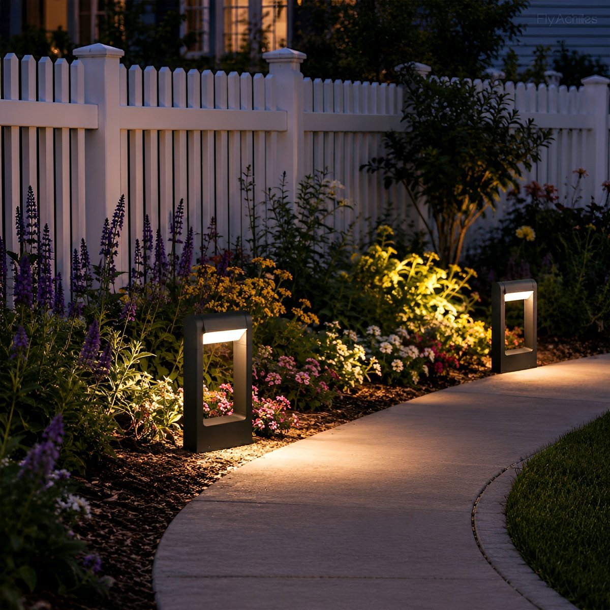 Modern Waterproof Rotatable LED Outdoor Pathway Light - Flyachilles