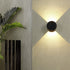 Modern Waterproof Round Up and Down Lights LED Wall Lights - Flyachilles