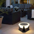 Modern Waterproof Solar Round LED Outdoor Post Lights - Flyachilles