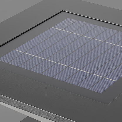 Modern Waterproof Solar Square Mountain LED Outdoor Post Lights - Flyachilles