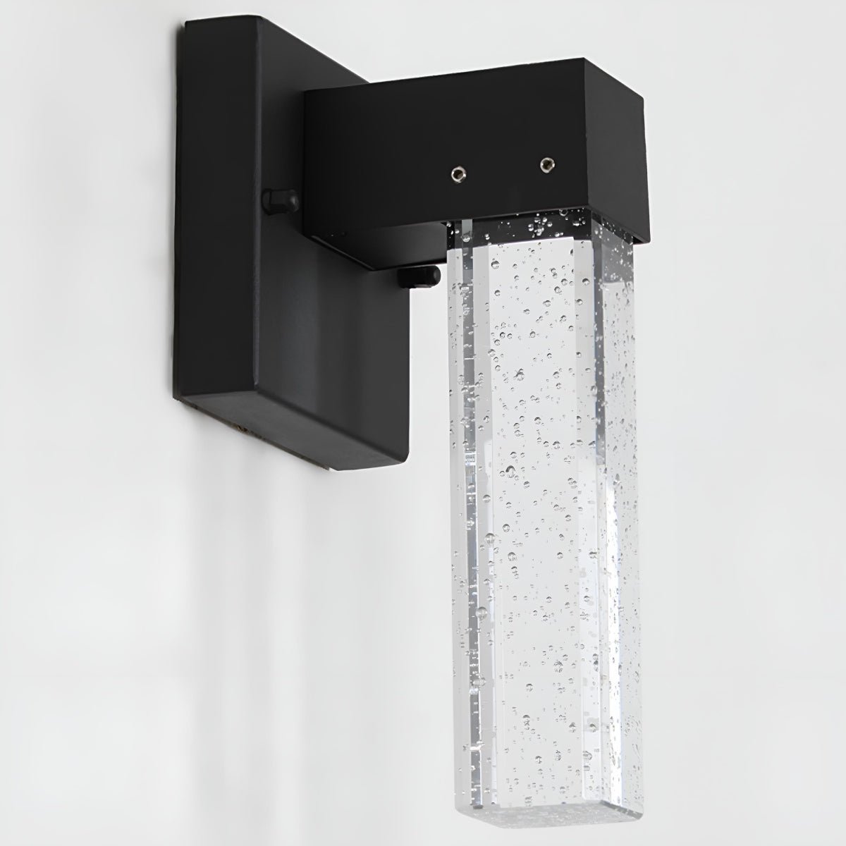 Modern Waterproof Square Long Strip Crystal LED Outdoor Wall Light - Flyachilles