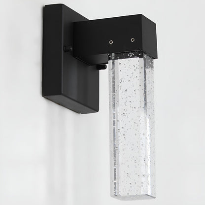 Modern Waterproof Square Long Strip Crystal LED Outdoor Wall Light - Flyachilles